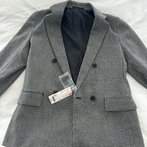 Uniqlo double-breasted jacket XS